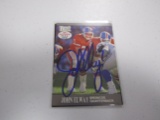 John Elway of the Denver Broncos signed autographed sportscard PAAS COA 039