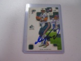 Dan Marino Miami Dolphins signed autographed 1999 Upper Deck SP football card