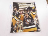 Mario Lemieux of the Pittsburgh Penguins signed autographed 8x10 photo PAAS COA 338