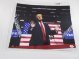 Donald Trump President signed autographed 8x10 photo PAAS COA 572