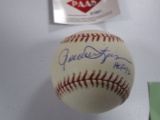 Rollie Fingers of the Oakland A's signed autographed OMLB baseball PAAS COA 001