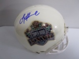 Troy Aikman of the Dallas Cowboys signed full size Super Bowl XXVII helmet PAAS COA 201