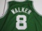 Kemba Walker of the Boston Celtics signed autographed basketball jersey PAAS COA 392