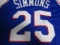Ben Simmons of the Philadelphia 76ers signed autographed basketball jersey PAAS COA 906