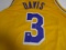 Anthony Davis of the LA Lakers signed autographed basketball jersey PAAS COA 952