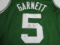 Kevin Garnett of the Boston Celtics signed autographed basketball jersey PAAS COA 138
