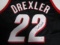 Clyde Drexler of the Portland Trailblazers signed autographed basketball jersey PAAS COA 209