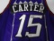 Vince Carter of the Toronto Raptors signed autographed basketball jersey PAAS COA 197