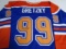Wayne Gretzky of the Edmonton Oilers signed autographed hockey jersey PAAS COA 304