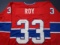 Patrick Roy of the Montreal Canadiens signed autographed hockey jersey PAAS COA 973