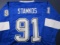 Steven Stamkos of the Tampa Bay Lightning signed autographed hockey jersey PAAS COA 388