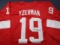 Steve Yzerman of the Detroit Red Wings signed autographed hockey jersey PAAS COA 333
