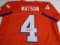 Deshaun Watson of the Clemson Tigers signed autographed football jersey PAAS COA 188