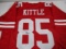 George Kittle of the San Francisco 49ers signed autographed football jersey PAAS COA 769
