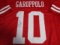 Jimmy Garoppolo of the San Francisco 49ers signed autographed football jersey PAAS COA 937