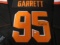 Myles Garrett of the Cleveland Browns signed autographed football jersey PAAS COA 935