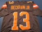 Odell Beckham Jr of the Cleveland Browns signed autographed football jersey PAAS COA 168