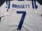 Jacoby Brissett of the Indianapolis Colts signed autographed football jersey PAAS COA 825