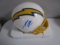 Melvin Gordon of the LA Chargers signed autographed mini football helmet PAAS COA 776