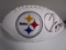 Jerome Bettis of the Pittsburgh Steelers signed autographed logo football PAAS COA 575