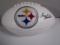 Terry Bradshaw of the Pittsburgh Steelers signed autographed logo football PAAS COA 572
