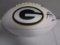 Brett Favre of the Green Bay Packers signed autographed logo football PAAS COA 598