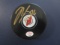 PK Subban of the New Jersey Devils signed autographed logo hockey puck PAAS COA 887