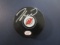 Taylor Hall of the New Jersey Devils signed autographed logo hockey puck PAAS COA 893
