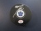 Mitch Marner of the Toronto Maple Leafs signed autographed logo hockey puck PAAS COA 046
