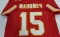 Patrick Mahomes of the Kansas City Chiefs signed autographed football jersey PAAS COA 983