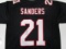 Deion Sanders of the Atlanta Falcons signed autographed football jersey PAAS COA 090