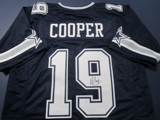 Amari Cooper of the Dallas Cowboys signed autographed football jersey PAAS COA 530