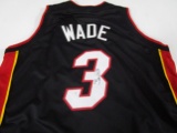 Dwyane Wade of the Miami Heat signed autographed basketball jersey PAAS COA 108