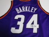 Charles Barkley of the Phoenix Suns signed autographed basketball jersey PAAS COA 185