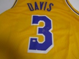 Anthony Davis of the LA Lakers signed autographed basketball jersey PAAS COA 952