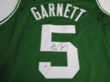 Kevin Garnett of the Boston Celtics signed autographed basketball jersey PAAS COA 138