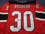 Martin Brodeur of the New Jersey Devils signed autographed hockey jersey PAAS COA 351