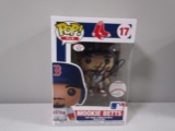 Mookie Betts of the Boston Red Sox signed autographed POP Funko Vinyl Figure PAAS COA 798