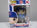 Anthony Rizzo of the Chicago Cubs signed autographed POP Funko Vinyl Figure PAAS COA 878