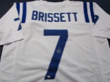 Jacoby Brissett of the Indianapolis Colts signed autographed football jersey PAAS COA 825