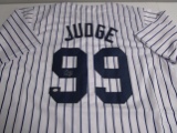 Aaron Judge of the New York Yankees signed autographed baseball jersey PAAS COA 148