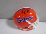 Tim Tebow of the Florida Gators signed autographed mini football helmet PAAS COA 631