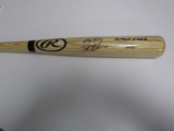 Bo Jackson Deion Sanders of the Royals & Braves signed autographed baseball bat PAAS COA 761