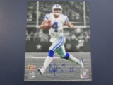 Dak Prescott of the Dallas Cowboys signed autographed 8x10 photo DAK Player Hologram