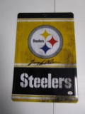 Terry Bradshaw of the Pittsburgh Steelers signed autographed 8x11 metal sign PAAS COA 828