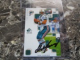 Dan Marino Miami Dolphins signed 1999 Upper Deck SP Autograph Edition football card