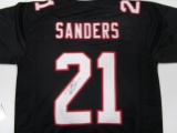 Deion Sanders of the Atlanta Falcons signed autographed football jersey PAAS COA 090
