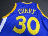 Steph Curry of the Golden State Warriors signed autographed basketball jersey PAAS COA 373