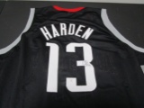 James Harden of the Houston Rockets signed autographed basketball jersey PAAS COA 308