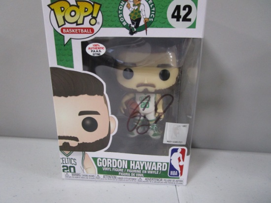 Gordon Hayward of the Boston Celtics signed autographed Funko POP Vinyl figure PAAS COA 790